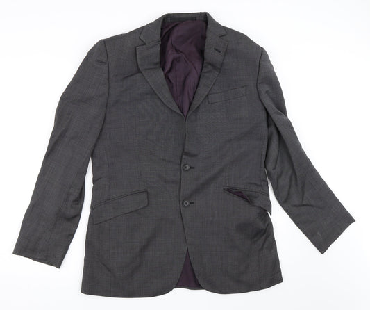 Mens UK Size 40 Marks and Spencer Regular Grey Suit Jacket