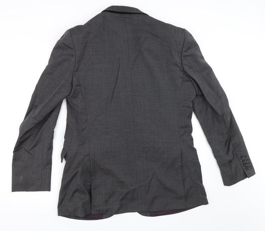 Mens UK Size 40 Marks and Spencer Regular Grey Suit Jacket