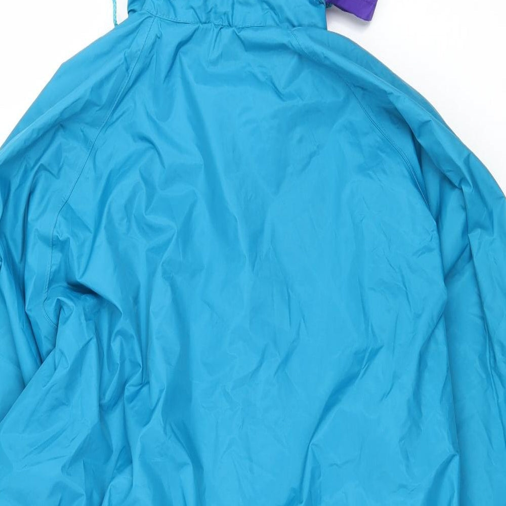 Mens UK Size S Sporting Life Blue Rain Coat