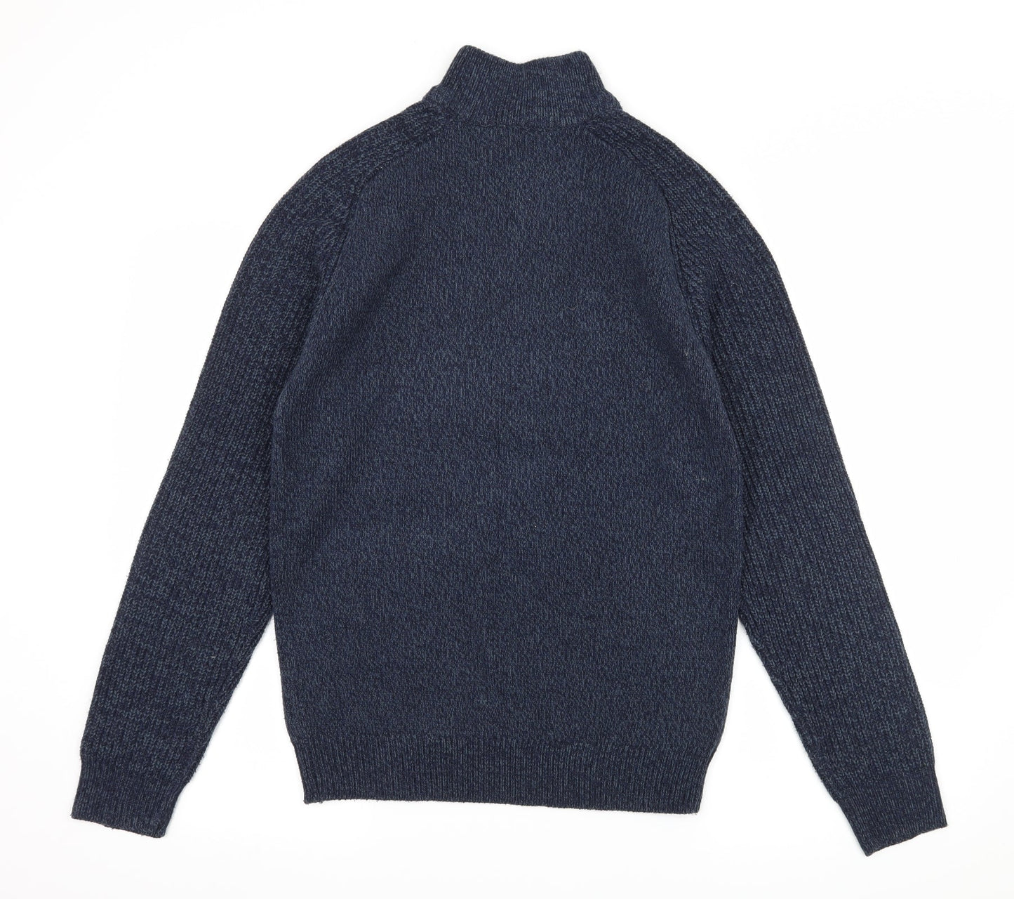 George Mens Blue  Knit Pullover Jumper Size S