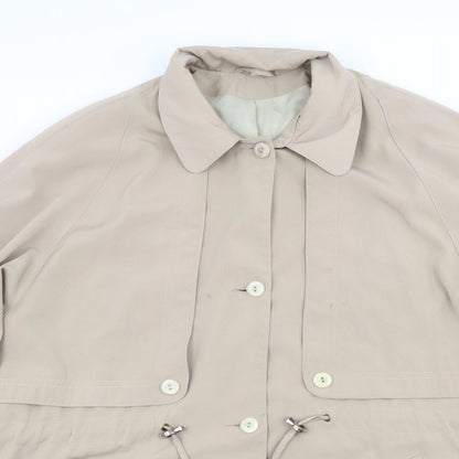 Womens UK Size 14 Preworn Beige Jacket