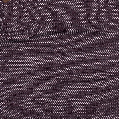 George Mens Blue Polka Dot Knit Pullover Jumper Size XL