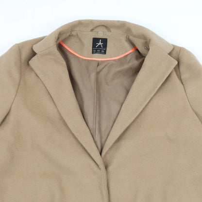 Atmopshere Womens Brown   Overcoat Coat Size 14