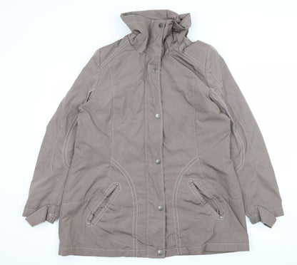 Womens UK Size 16 Klass Collection Brown Jacket