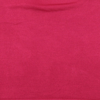 Womens UK Size 18 Marks and Spencer Pink Basic T-Shirt