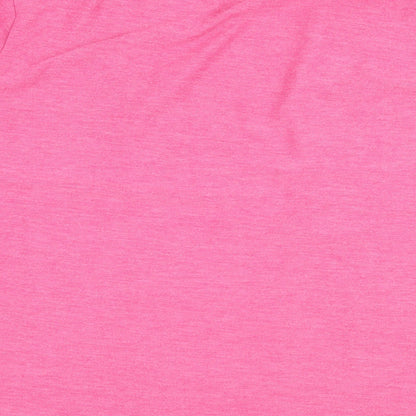 Damart Womens Pink  Jersey Cardigan Jumper Size 14