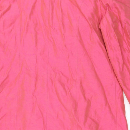 essence Womens Pink   Jacket Blazer Size 18