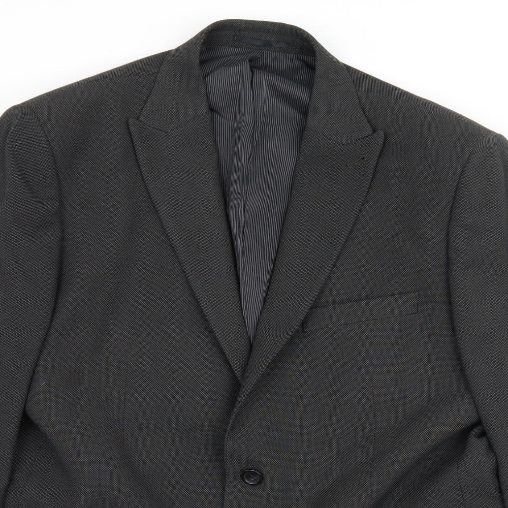 Mens UK Size XL NEXT Regular Grey Suit Jacket
