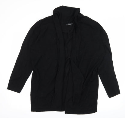 Bonmarché Womens Black  Knit Cardigan Jumper Size XL