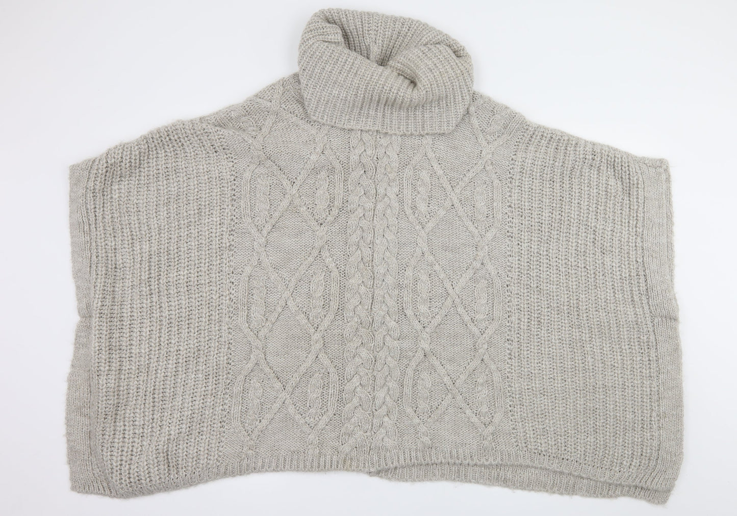 George Womens Grey  Knit Pullover Jumper Size M