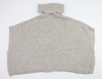 George Womens Grey  Knit Pullover Jumper Size M