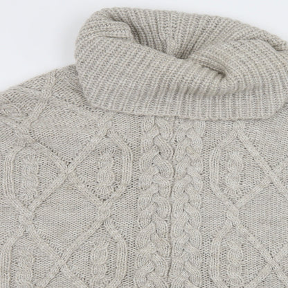 George Womens Grey  Knit Pullover Jumper Size M