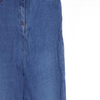 Papaya Womens Blue  Denim Skinny Jeans Size 10 L28 in