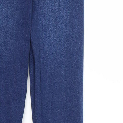 Womens UK Size 8 Papaya Regular Fit Skinny Blue Jeans