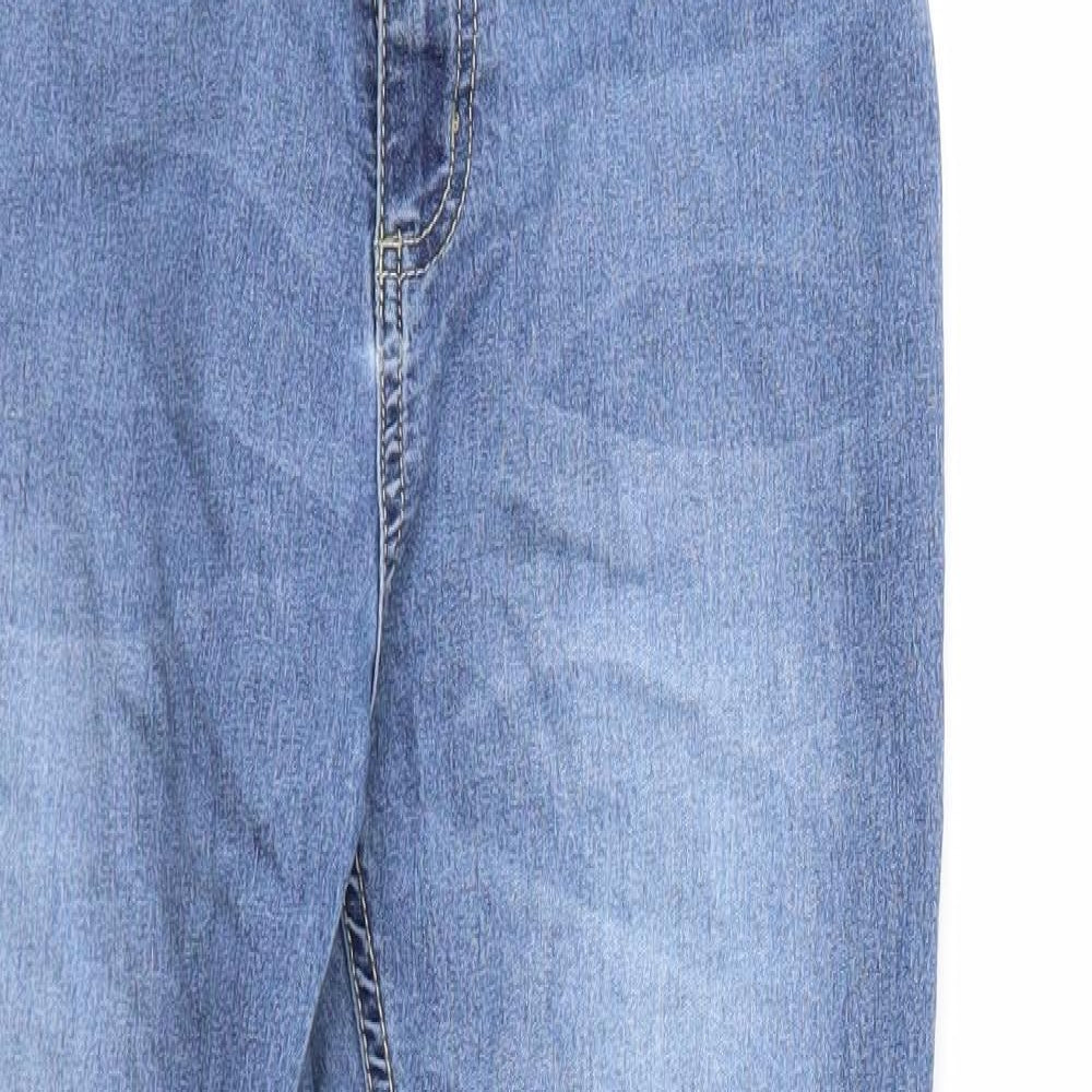 91 Cotton Girls Blue  Denim Skinny Jeans Size 12 Years