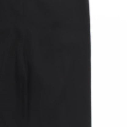 Womens UK Size 10 Papaya Regular Fit  Black Trousers