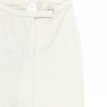 Womens UK Size 12 NEXT Regular Fit  Beige Trousers