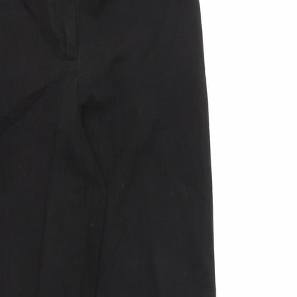Womens UK Size 8 NEXT Regular Fit  Black Trousers