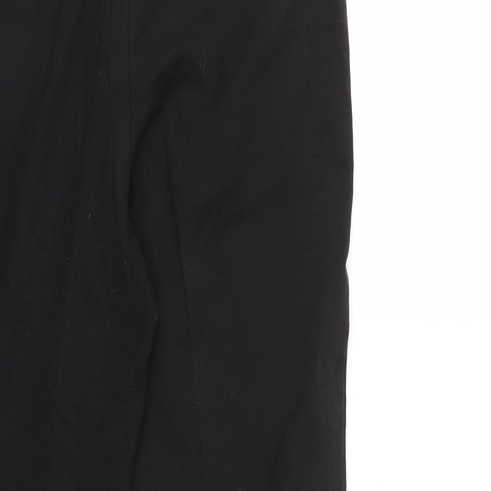Womens UK Size 8 NEXT Regular Fit  Black Trousers