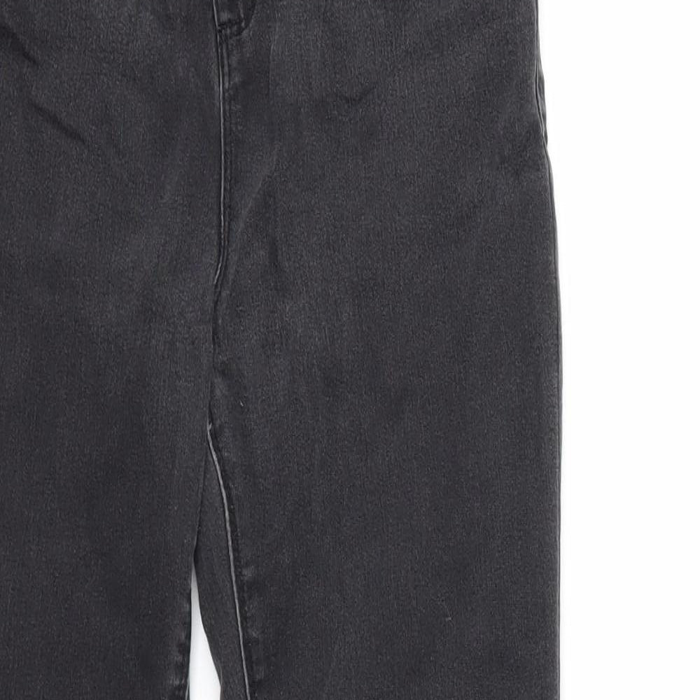 Denim & Co. Girls Grey  Denim Skinny Jeans Size 11-12 Years