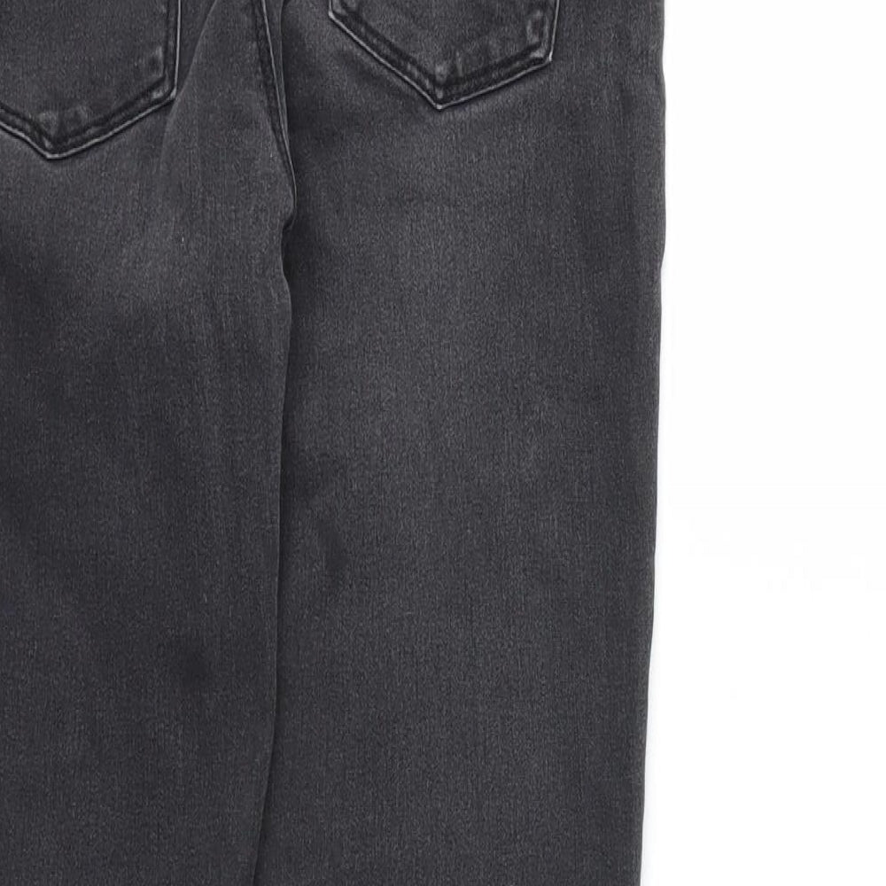 Denim & Co. Girls Grey  Denim Skinny Jeans Size 11-12 Years