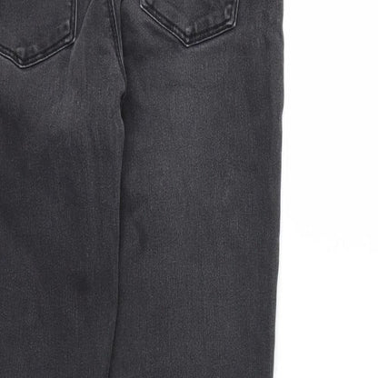 Denim & Co. Girls Grey  Denim Skinny Jeans Size 11-12 Years