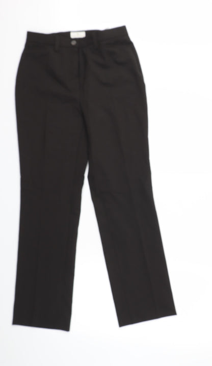 House of Fraser Womens Black   Trousers  Size 10 L28 in