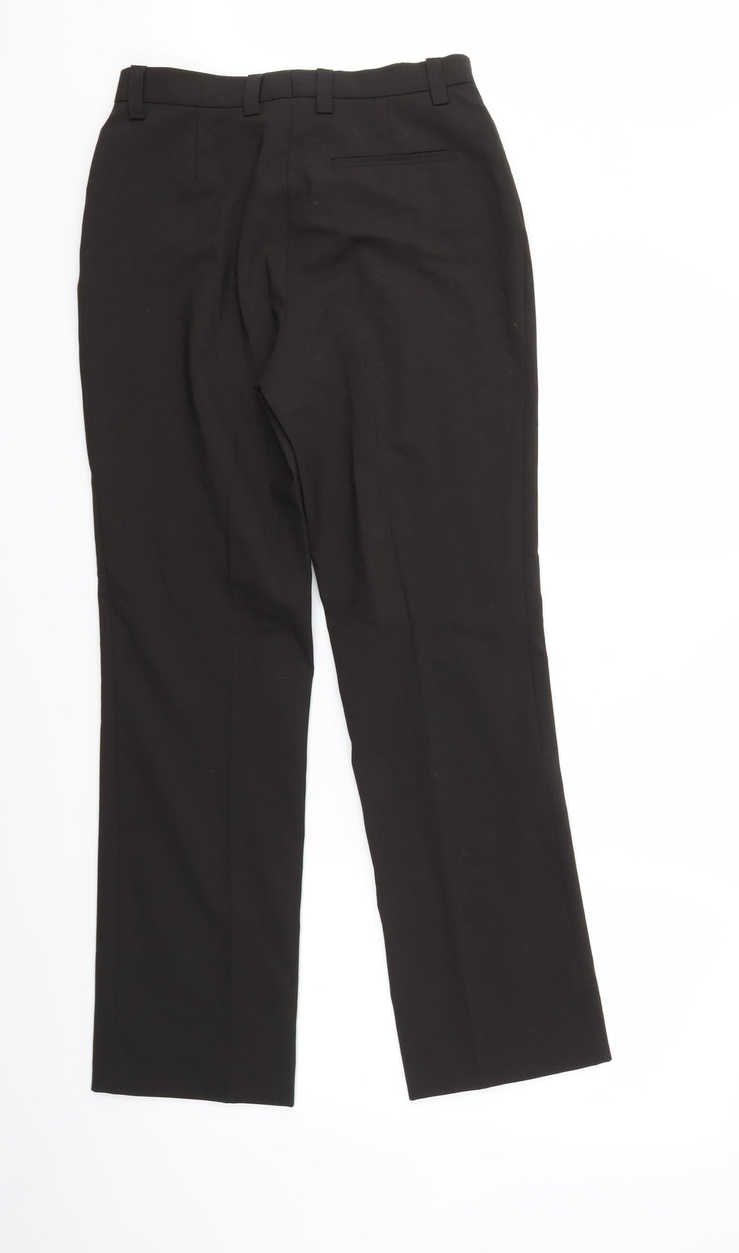 House of Fraser Womens Black   Trousers  Size 10 L28 in