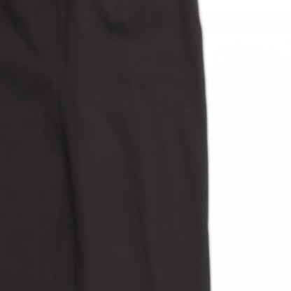 House of Fraser Womens Black   Trousers  Size 10 L28 in