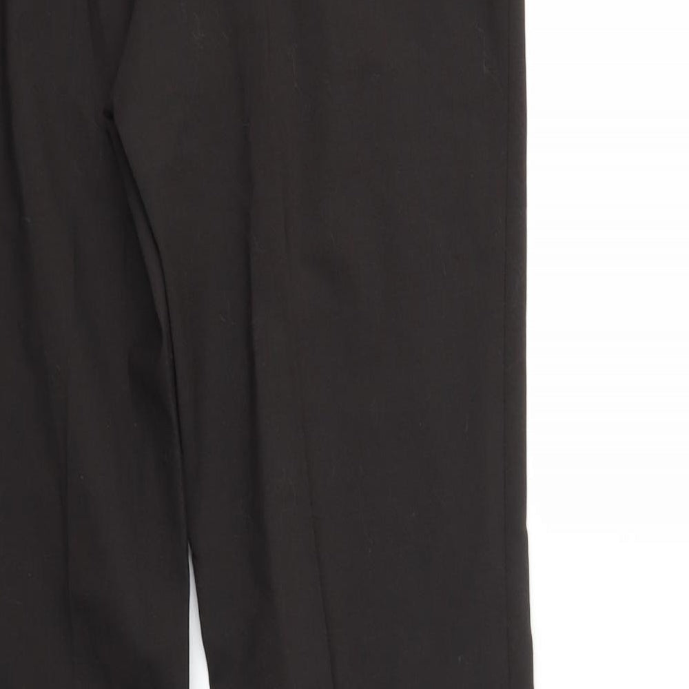 House of Fraser Womens Black   Trousers  Size 10 L28 in