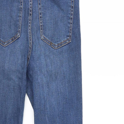 Denim & Co. Womens Blue  Denim Skinny Jeans Size 12 L25 in