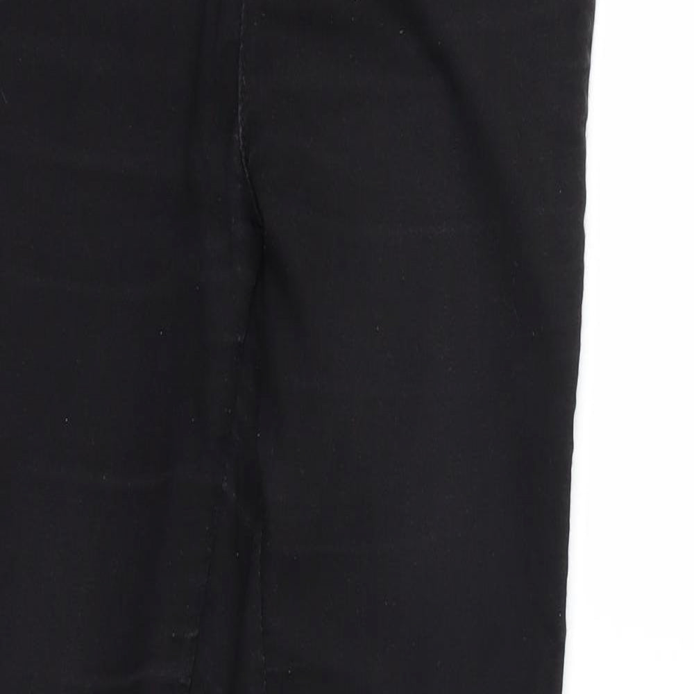 Womens UK Size 30 in Preworn Regular Fit Skinny Black Jeans