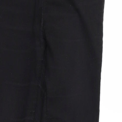 Womens UK Size 30 in Preworn Regular Fit Skinny Black Jeans