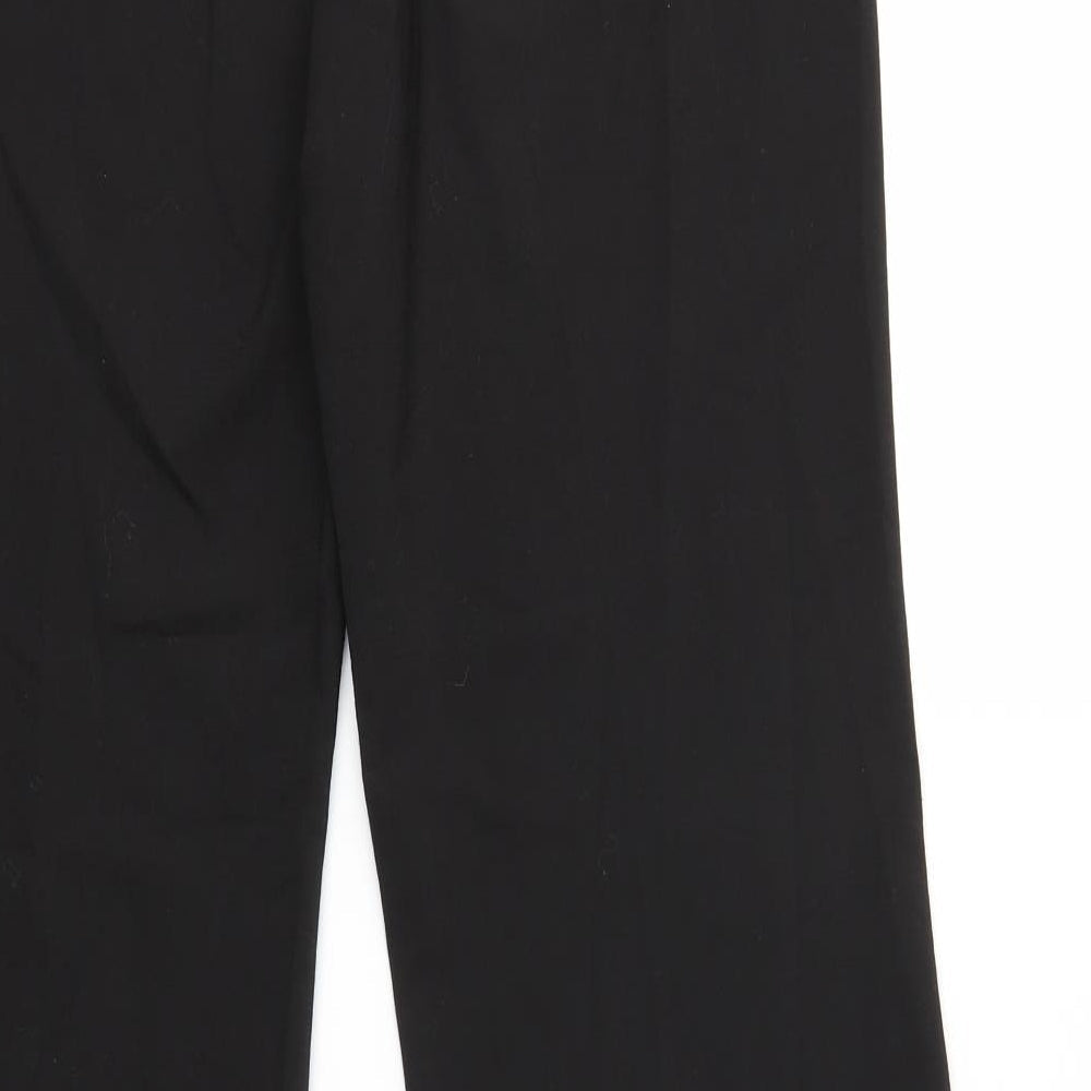 F&F Womens Black   Trousers  Size 14 L30 in