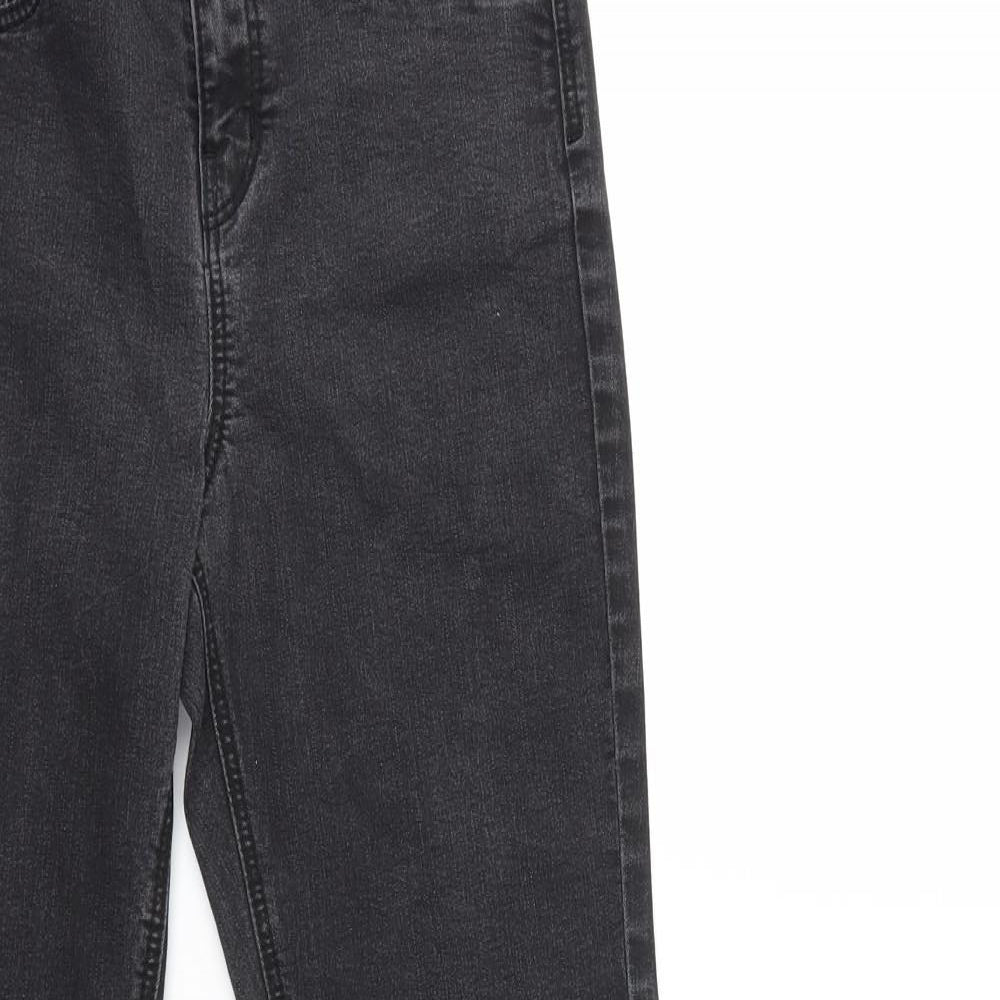 George Womens Black  Denim Skinny Jeans Size 8 L27 in