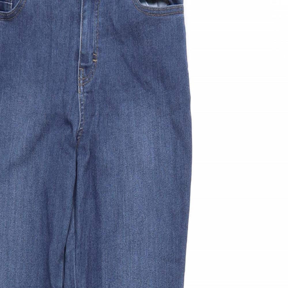 Denim & Co. Womens Blue  Denim Skinny Jeans Size 12 L27 in