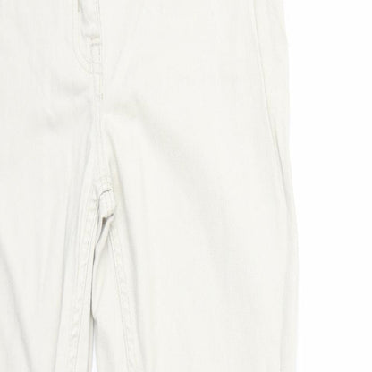 NEXT Womens Beige  Denim Skinny Jeans Size 14 L29 in