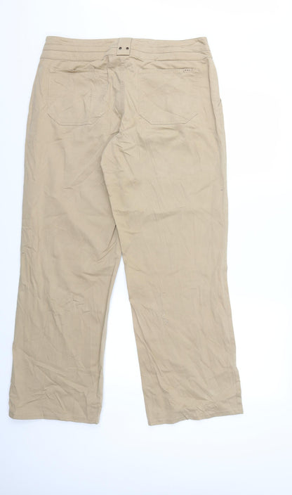 Womens UK Size 36 in MAC Regular Fit Chino Beige Trousers