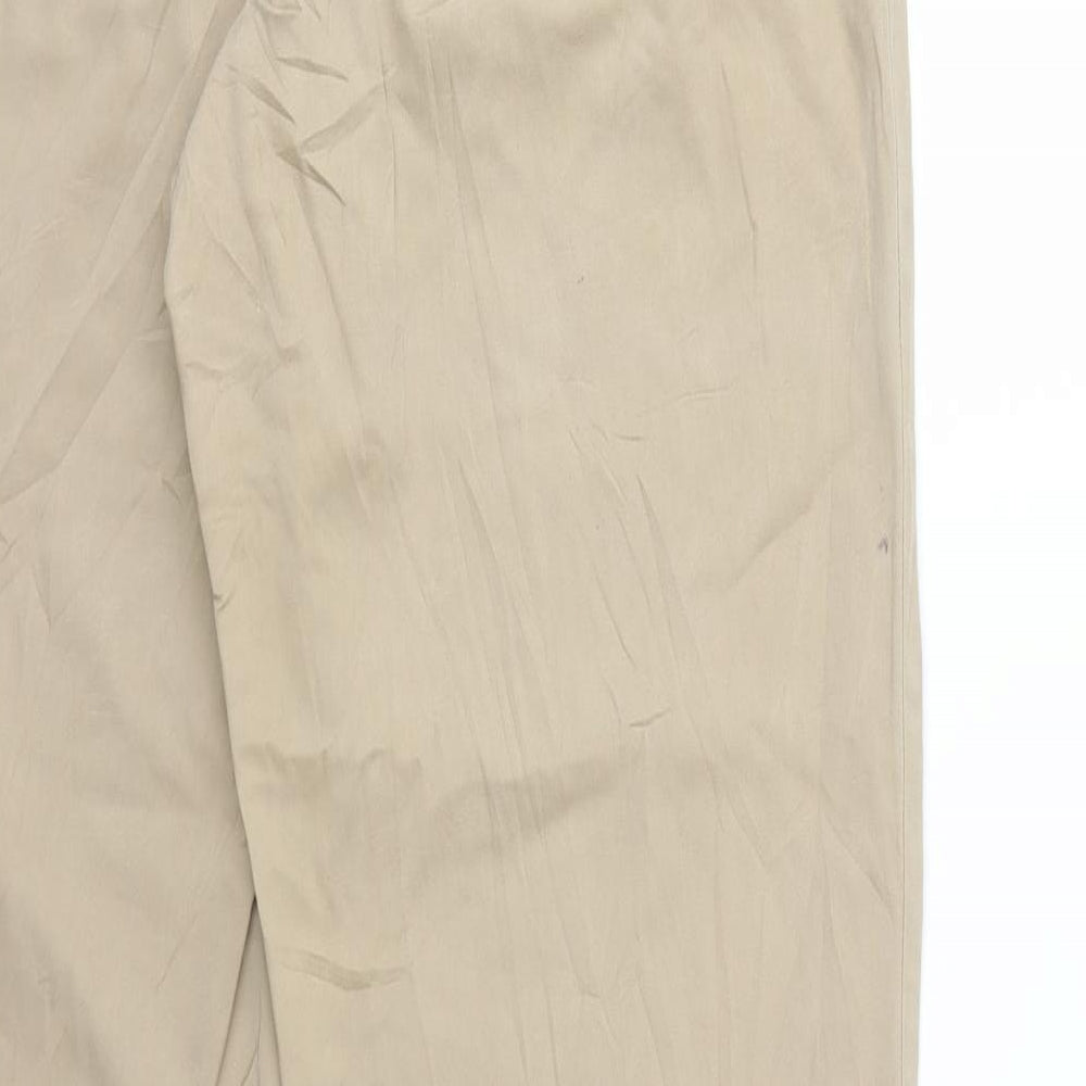 Womens UK Size 36 in MAC Regular Fit Chino Beige Trousers