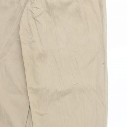 Womens UK Size 36 in MAC Regular Fit Chino Beige Trousers