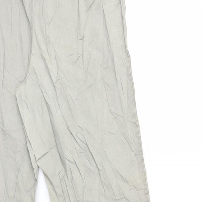 Womens UK Size 34 in Preworn Regular Fit  Grey Trousers