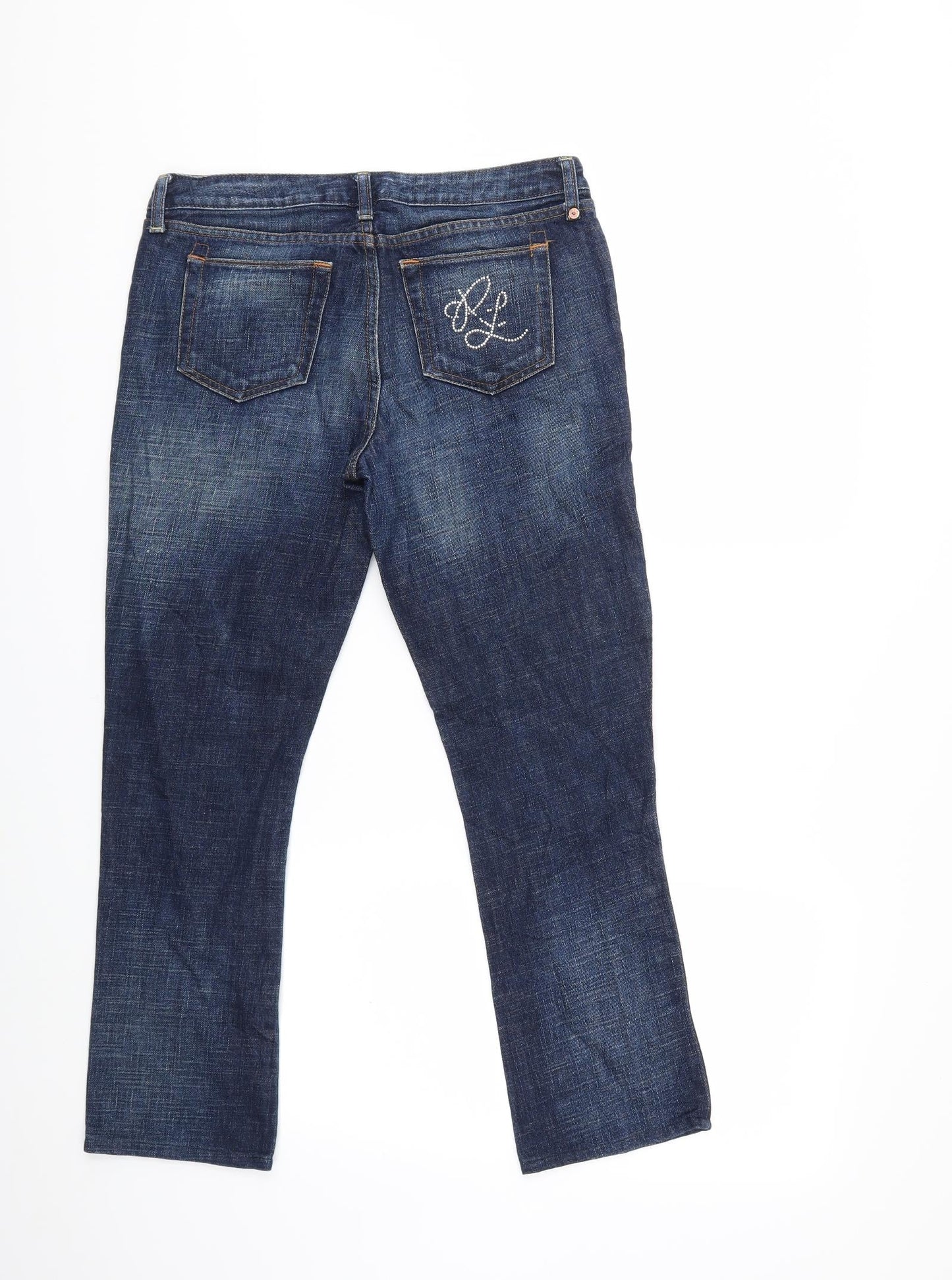 POLO Jeans company Womens Blue  Denim Skinny Jeans Size 30 in L26 in