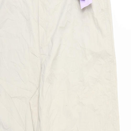Womens UK Size 20 Marks and Spencer Regular Fit  Beige Trousers