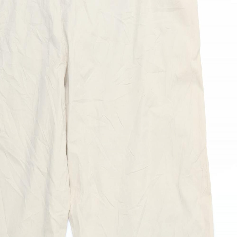 Womens UK Size 20 Marks and Spencer Regular Fit  Beige Trousers