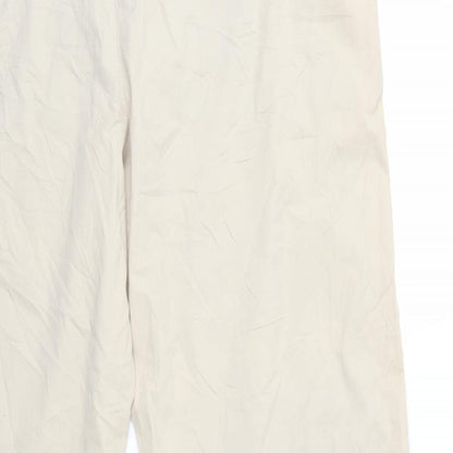 Womens UK Size 20 Marks and Spencer Regular Fit  Beige Trousers