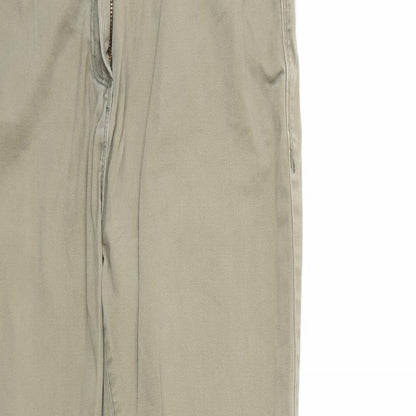 Womens UK Size 30 in Papaya Regular Fit Skinny Green Jeans