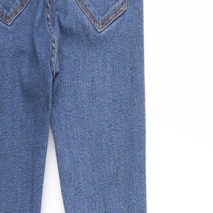 Bershka Womens Blue  Denim Skinny Jeans Size 10 L26 in