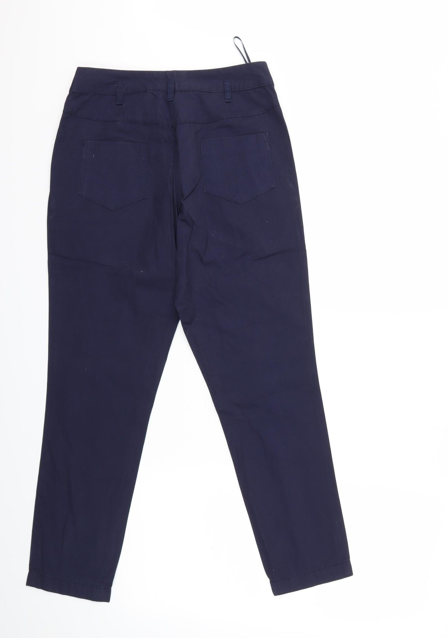 Womens UK Size 8 NEXT Regular Fit  Blue Trousers