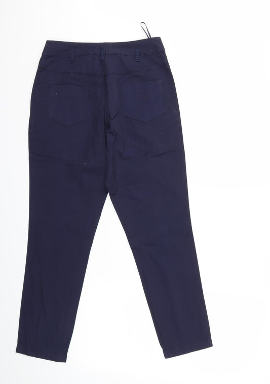 NEXT Womens Blue   Trousers  Size 8 L26 in