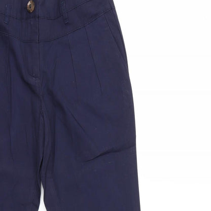 Womens UK Size 8 NEXT Regular Fit  Blue Trousers